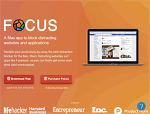 Tablet Screenshot of heyfocus.com